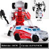 Transformer Robot Car Anime Devastator Aircraft Tank Model 5 IN 1