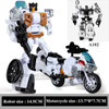 Transformer Robot Car Anime Devastator Aircraft Tank Model 5 IN 1