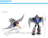 Transformer Robot Car Anime Devastator Aircraft Tank Model 5 IN 1