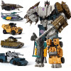 Transformer Robot Car Anime Devastator Aircraft Tank Model 5 IN 1