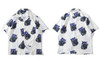 GONTHWID Skull Hawaiian Aloha Beach Shirt