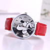 O.T.Sea Brand 2018 Cute cartoon quartz wristwatch children leather Ladies watch Mickey women watches kid boy girls relojes