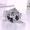 O.T.Sea Brand 2018 Cute cartoon quartz wristwatch children leather Ladies watch Mickey women watches kid boy girls relojes