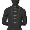 Iced Gold and Silver Necklaces/Bracelets