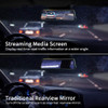 Mirror Dash Cam for Cars with Full Touch Screen, Backup Camera Rear View Mirror