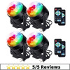 Sound Activated Party Lights with Remote Control, RGB Disco Ball