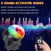 Sound Activated Party Lights with Remote Control, RGB Disco Ball