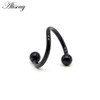 1 PC S Shape Surgical Stainless Steel 2 Balls Helix Cartilage  Piercing  16G