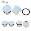 2Pcs/lot Natural Stone Ear Plug