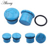 2Pcs/lot Natural Stone Ear Plug
