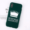 King Queen Crown Phone Case For IPhone