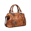 Double Buckle Satchel Bag