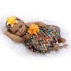 African American Baby Doll Reborn Ethnic baby Alive 10 inch