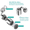 Universal Splash Faucet Aerator