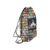 Happy Place Medium Drawstring Bag