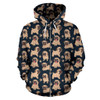 Pugs Zip Up Hoodie