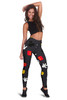 MINI MICKEY PATTERN LEGGINGS BLACK