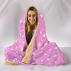Mickey Pink Hooded Blanket