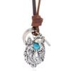 2021 New simple wolf head necklace