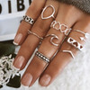 Moon + Stars Ring Set