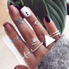 Moon + Stars Ring Set