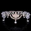 Kate& William Royal Rhinestone Crystal Wedding Hair Crown Tiara Hair Jewelry Crown Wedding Pearl Hair Accessories Bride Hairband