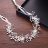 Bridal Flower Hair Jewellery Crystal Rhinestone Handmade Wedding  Headdress Headband Bridal Wedding Hair Accessories Headdress