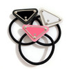 Fashion Hair Jewelry Letter Basic Elastic Hair Bands For Girls Pink Tie Gum Scrunchie Rubber Bands 2020 Hair Accessories