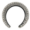 Sparkly Baroque Padded Rhinestones Headbands Full Crystal Luxurious Limited Edition Hairbands jeweled Black White Women Headband