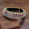 Sparkly Baroque Padded Rhinestones Headbands Full Crystal Luxurious Limited Edition Hairbands jeweled Black White Women Headband