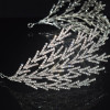 2020 Retro Luxury Bridal Hairband Headband Baroque Crystal Headdress Women Hairband Prom Girl Wedding Hair Accessories Headband (FS-1069- Silver)