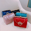 Luxurious Velvet Satchel Bag