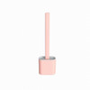 Toilet Brush With Holder Set Cleaning Silicone Bristles Toliet Cleaning Brush with Handle
