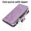 Luxury Zipper Leather Wallet Flip Multi Card Slots Case For Samsung Galaxy NOTE10