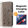 Luxury Zipper Leather Wallet Flip Multi Card Slots Case For Samsung Galaxy NOTE10