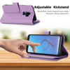 Luxury Zipper Leather Wallet Flip Multi Card Slots Cover Case For Samsung S9/S9Plus