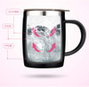 Snoopy 304 Stainless Steel Coffee Mug Cup with Handle