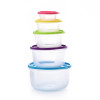 Plastic Rainbow Food Storage Boxes