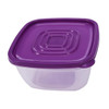 Plastic Rainbow Food Storage Boxes