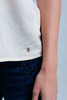 Beige Cami Top With Buttons