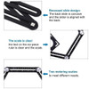Six-Sided Aluminum Alloy Template Tool