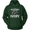 Only Elephants Wear Ivory Unisex Hoodie