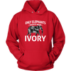 Only Elephants Wear Ivory Unisex Hoodie