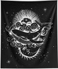 Sun and Moon Whale Wall Tapestry