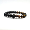 Stone Beads Bracelet Men Accessories Crown Braclets Handmade 2 Piece Set Erkek Bileklik Skull Jewelry Mens Bracelets for Women