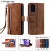 Zipper Wallet A51 A71 A41 Case for Samsung Galaxy S20 FE Ultra S10 E S9 S8 Plus A50 A40 A30 A20 A10 M10 S Leather Phone Cover