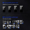 Car Phone Holder Stand Air Vent Mount Stand Strong Sucker Dashboard Mount Universal Support for Phone in Car Phone Accessories