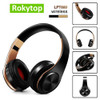 Bluetooth Headphones Over-Ear Wireless Headphones Foldable Stereo Earphone Headset With Mic Support TF Card FM  for PC Music MP3