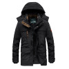 New Fur Collar Hooded Men Winter Jacket Warm Wool Liner Man Jackets and Coats Outwear Snow Windbreaker Male Parka Overcoats