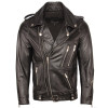 Motorcycle Leather Jacket Men Genuine Leather Jackets 100% Cowhide Sheepskin Moto Biker Leather Jacket Man Skin Coat Autumn M353